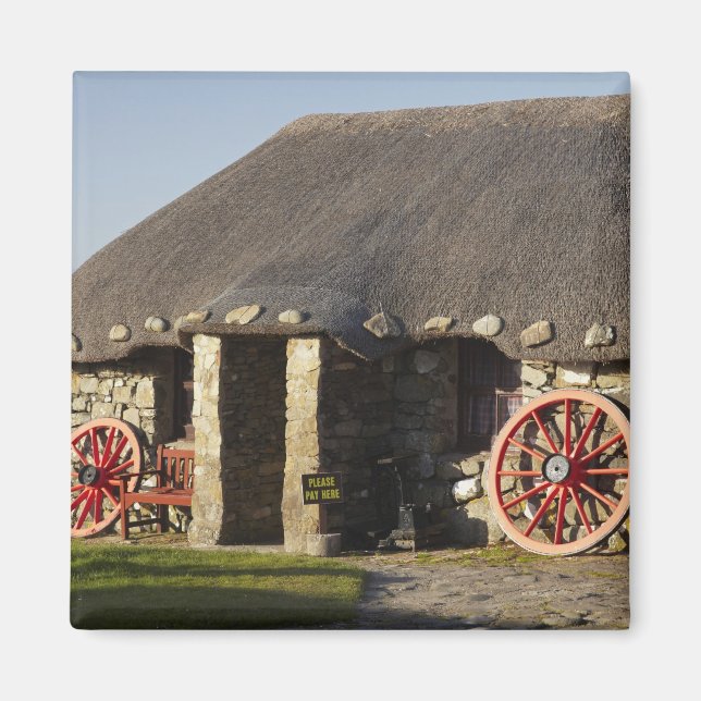 Imán El Museo de la vida isleña de Skye, cerca de Duntu (Frente)