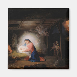Imán El Nacimiento de Cristo (por Vladimir Borovikovsky