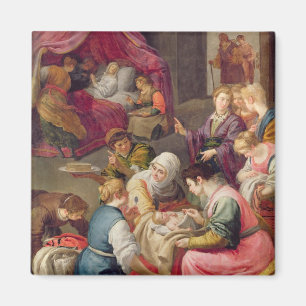 Imán El nacimiento de la Virgen, 1640 (aceite en lona)