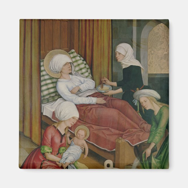 Imán El nacimiento de la Virgen, c.1500 (Frente)