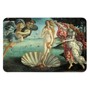 Imán El nacimiento de Venus Botticelli Flex Magnet