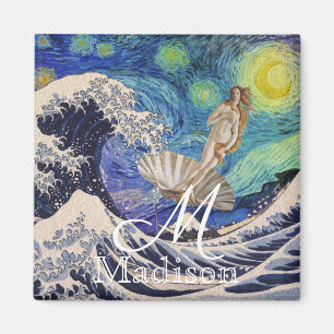 Imán El nacimiento de Venus en la Gran Ola