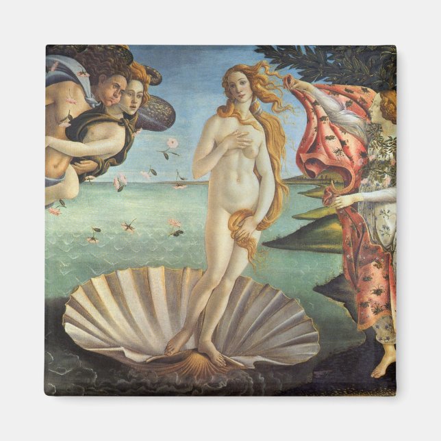 Imán El nacimiento de Venus por Sandro Botticelli (Frente)