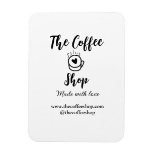 Imán El negocio de redes sociales de la tienda de café