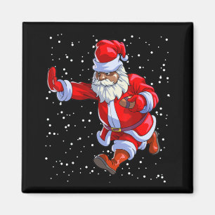 Imán El negro afroamericano Santa Claus Fútbol Afro C