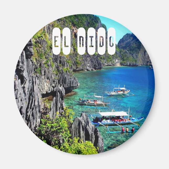 Imán El Nido en Palawan, Filipinas (Frente)