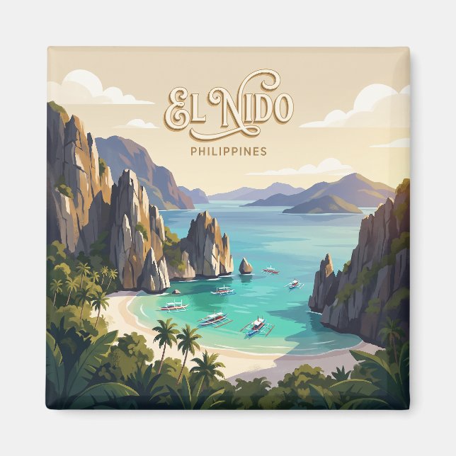 Imán El Nido Filipinas (Frente)