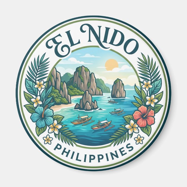 Imán El Nido Filipinas (Frente)