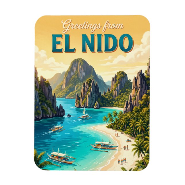 Imán El Nido Filipinas (Vertical)