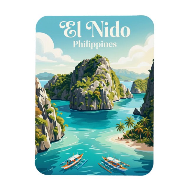 Imán El Nido Filipinas (Vertical)