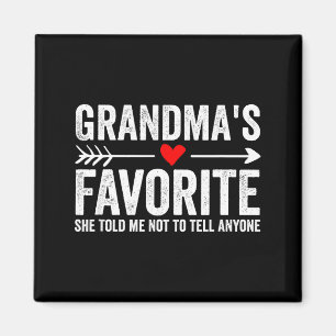 Imán El nieto favorito de la abuela