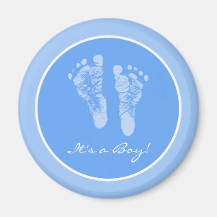Imán El niño azul es un niño Baby Shower