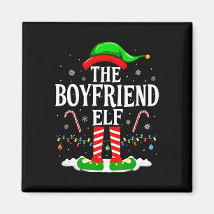 Imán El Novio Elf Funny Xmas Elf Familia Coincidencia C
