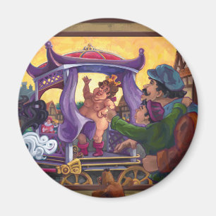 Imán El nuevo arte de la ropa del emperador