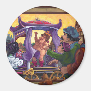 Imán El nuevo arte de la ropa del emperador