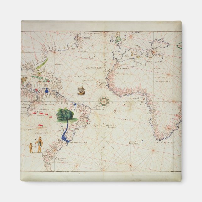 Imán El nuevo mundo (Frente)