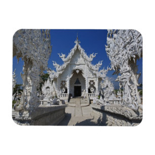 Imán El nuevo templo todo blanco de Wat Rong Khun en