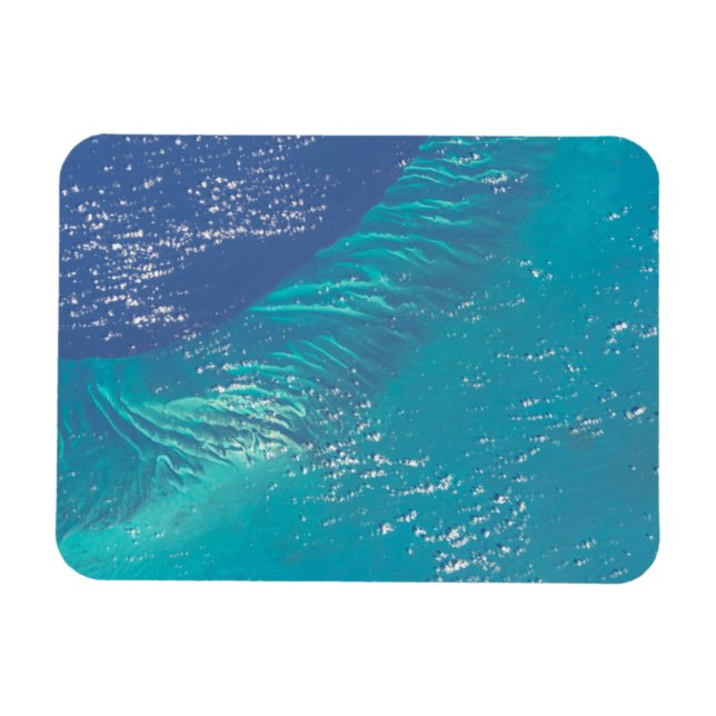 Imán El Océano Atlántico Frente A La Costa De Las Baham (Horizontal)