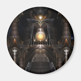 Imán El Orb Del Arte Fractal Acrellis