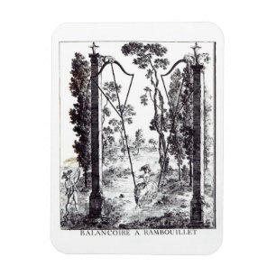 Imán El oscilación del jardín en Rambouillet, del 'DE