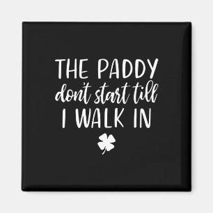 Imán El Paddy no empieza hasta que entro en St Patrick