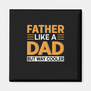 Imán El padre del día del padre como un padre
