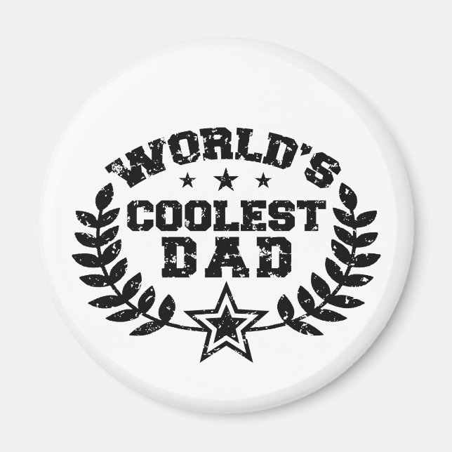 Imán El padre más frío del mundo (Frente)