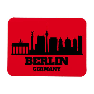Imán El paisaje urbano de Berlín en Alemania