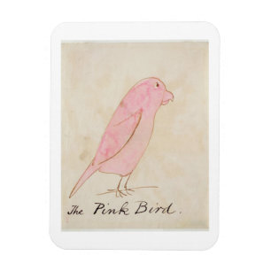 Imán El pájaro rosado, de los dieciséis dibujos del cóm