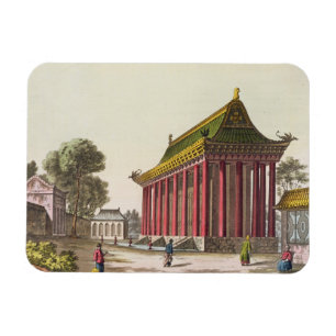 Imán El "Palacio Europeo" en Yuen-Ming-Yuan, ilustrado
