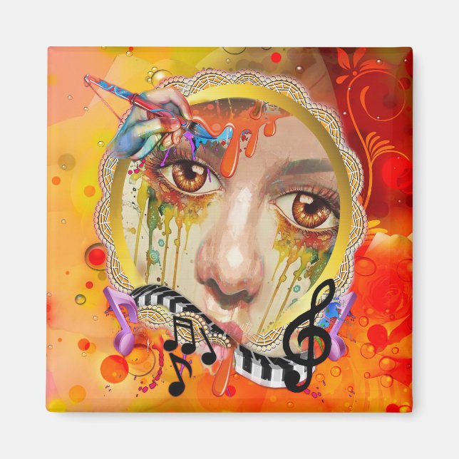 Imán El palet artístico (Frente)