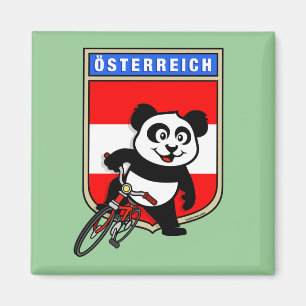 Imán El Panda de ciclismo de Austria