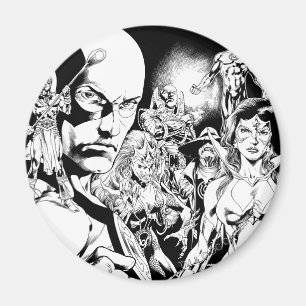Imán El panel cómico 2 de la noche más negra