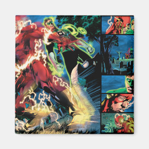 Imán El panel de destello y verde de la linterna