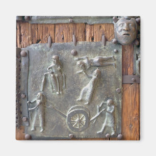 Imán El panel de la puerta de la mano izquierda, siglo