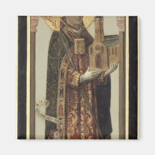 Imán El panel votivo que representa St. Ansgar, 1457
