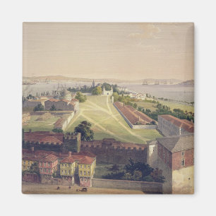 Imán El panorama de Constantinopla, platea 22 del 'Sof