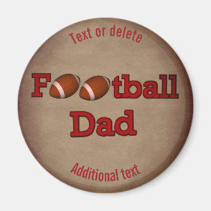 Imán El papá del fútbol es personalizado