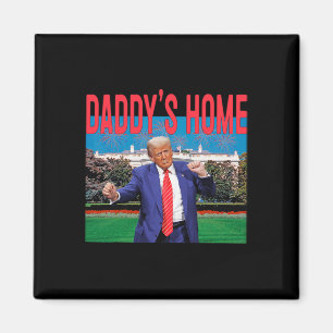 Imán El papá está en casa Trump Rosa Trump 2024 Toma Am