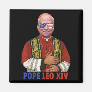 Imán El Papa Leo Xiv Nuevo Papa Americano 2025 Divertid