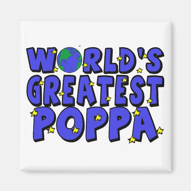 Imán El Papá Más Grande del Mundo (Frente)