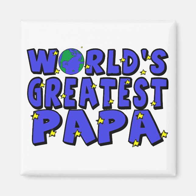 Imán El Papá Más Grande del Mundo (Frente)