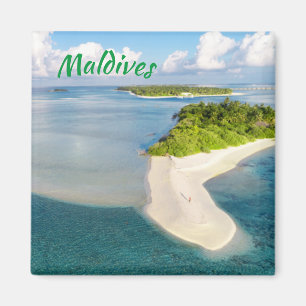 Imán El paraíso tropical de las islas exóticas de Mal