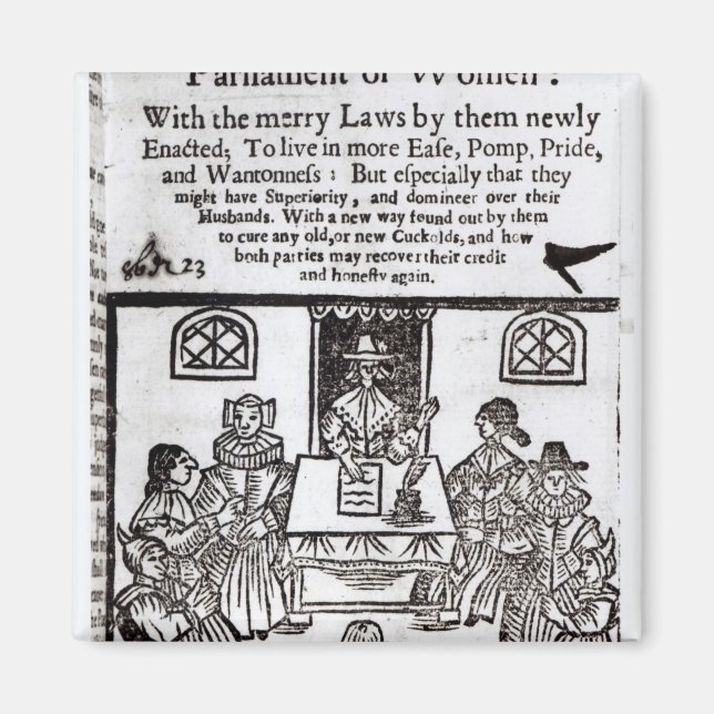 Imán El Parlamento de la Mujer, 1656 (Frente)