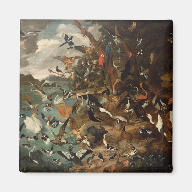 Imán El Parlamento de las Aves (Frente)