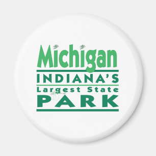 Imán El parque de estado más grande de Michigan Indian