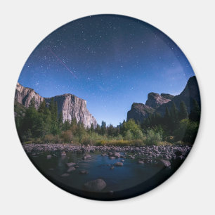 Imán El parque nacional de la vía láctea el   Yosemit