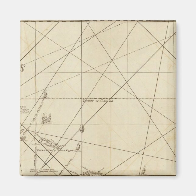 Imán El pasaje de Barlovento con varios pasajes (Frente)