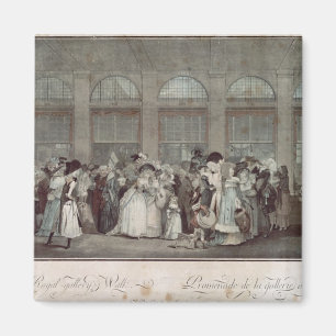Imán El paseo de la galería del Palais Royal, 1787