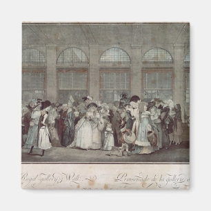Imán El paseo de la Galería Real del Palacio, 1787